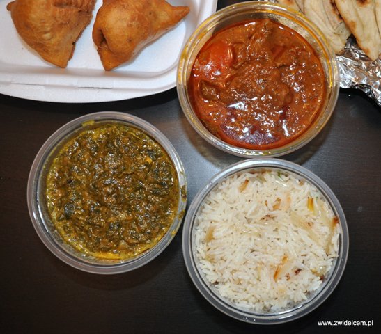 Hot Chili - lamb curry i chicken palak