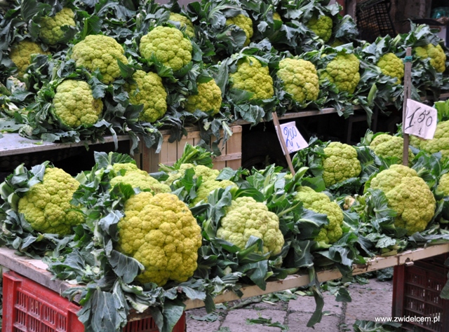Palermo - Ballaro market - warzywa