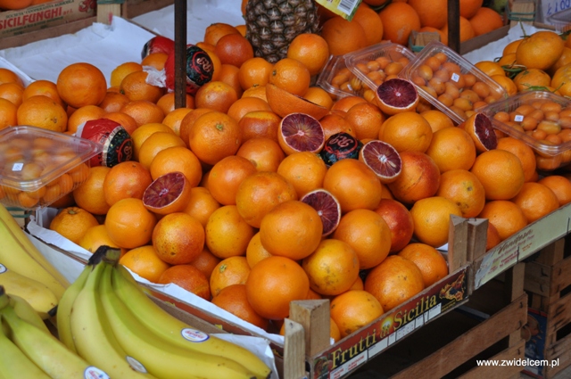 Palermo - Capo market - pomarańcze