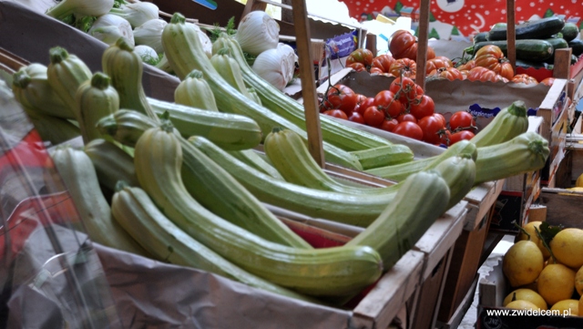 Palermo - Capo market - cukinie
