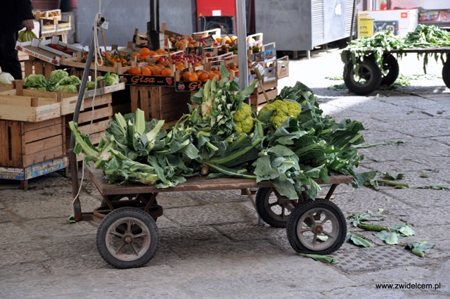 Palermo - Capo market - wózek