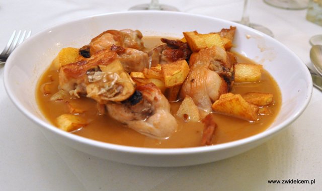 Casa Juan - królik z czosnkiem
