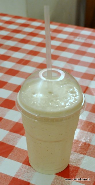 Kraków - Moaburger - milkshake