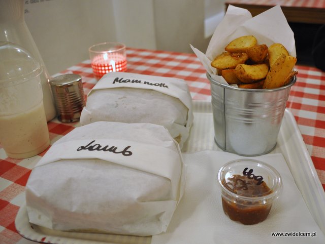 Kraków - Moaburger - zestaw
