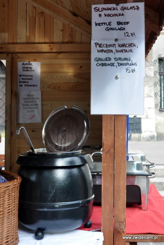 Kraków - Mały Rynek - Dni Węgrzyna - słowackie przysmaki