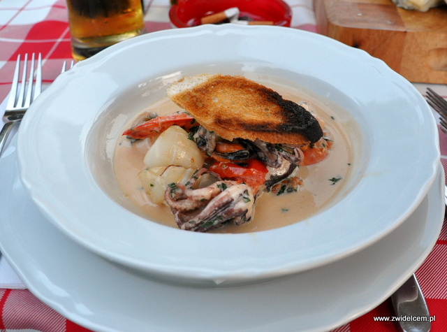 Kraków - Focha 42 - Kalmary, ośmiorniczki, mule, krewetki