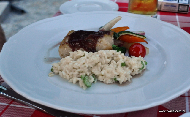 Kraków - Focha 42 - dorsz z risotto