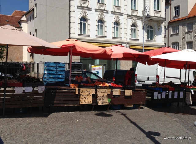 Morawy - Brno - Zelný trh - Owoce