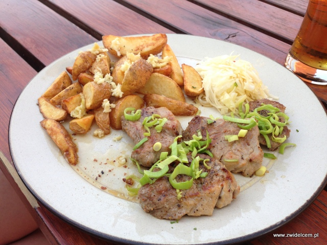 Morawy - Brno - Restaurace U Kotvy- Medaliony z polędwicy wieprzowej