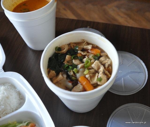 Kraków - Horai - zupa won ton