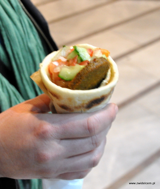 Kraków - Forum- Foodstock Berlin Edition - pita z falafelem