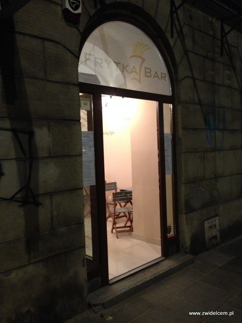 Kraków - Frytka Bar - od ulicy