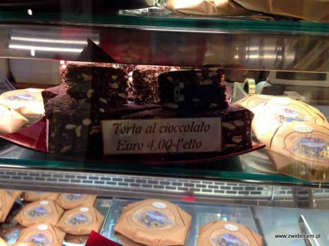 Piza - ciastko z czekoladą