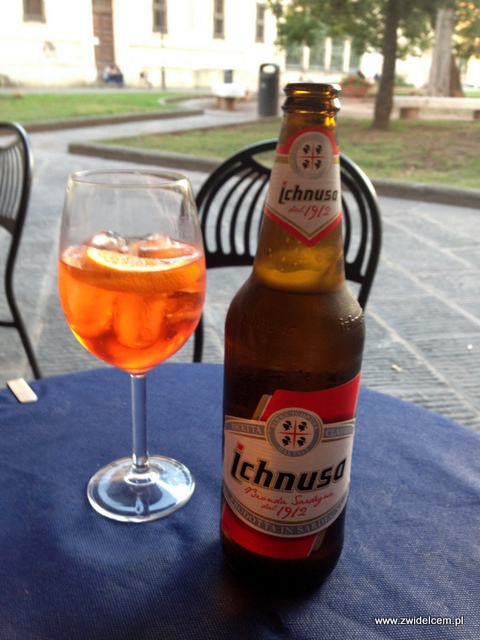 Pisa – piwo z Sardynii i Aperol Spritz