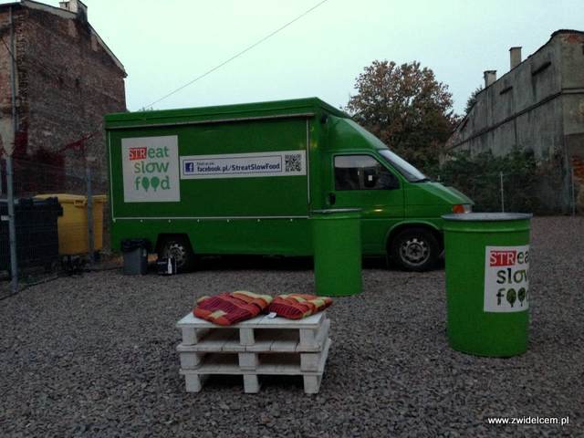 Kraków - Streat Slow Food - ciężarówka