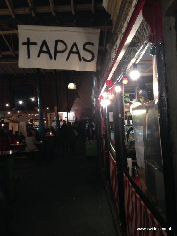 Berlin – Markthalle Neun – Street Food Thursdsay – stoisko tapas