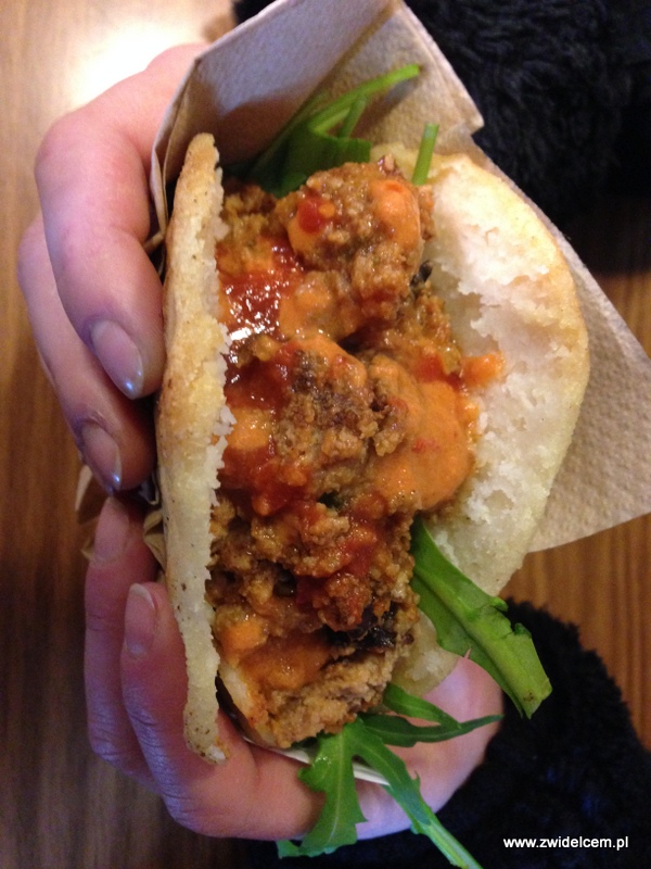 Berlin – Markthalle Neun – Street Food Thursdsay – arepas z meatballs