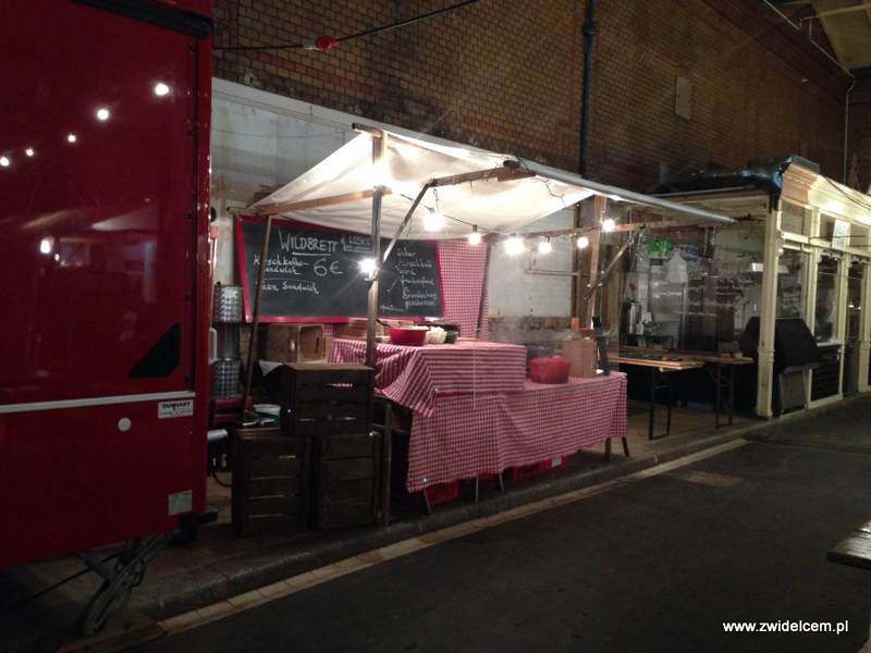 Berlin – Markthalle Neun – Street Food Thursday - stoisko z kanapkami