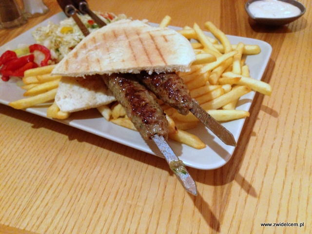 Kraków - Laila - shish kebab