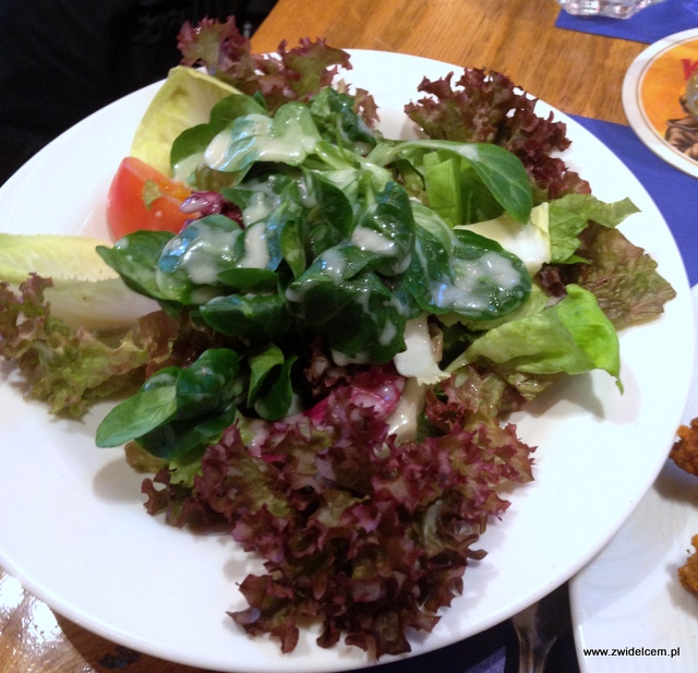 Lucerna - Bistro du Theatre- sałata