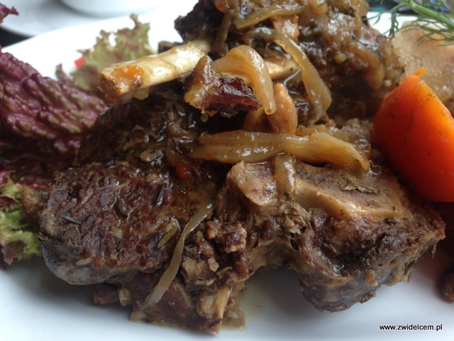 Kraków - Restauracja uzbecka Samarkand - baranina po uzbecku
