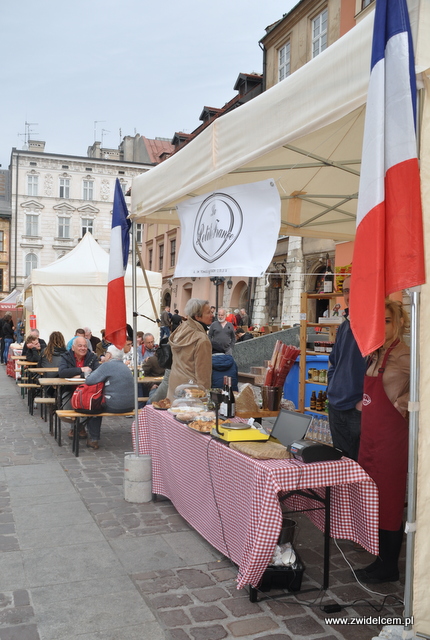 Kraków - 2. Tour de Fromage - stoisko La Petit France