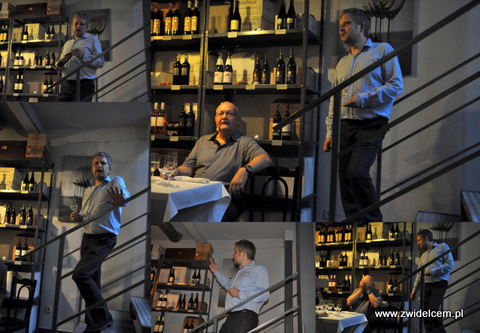 Kraków - Wine Garage - Degustacja win Clementa Klura - MAriusz Bereta