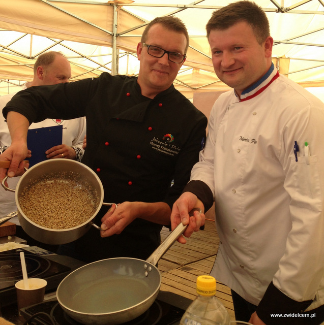 Tarnów - Malopolski Festiwal Smaku - Maciej Koźlakowski i Marcin Parda