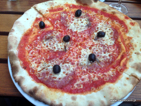 Kraków - Bistro Italiano da Silvano - pizza capricciosa